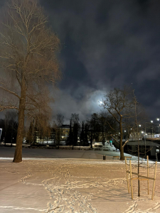 Hämeenlinna am 7.1.2026 abends