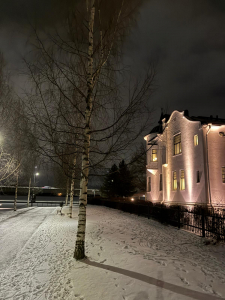 Hämeenlinna am 7.1.2026 abends